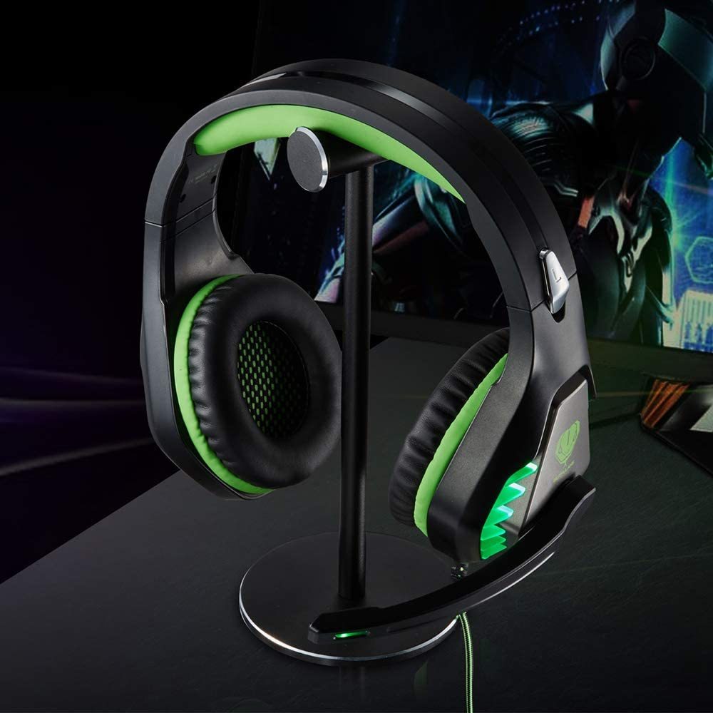 Aluminium 9" Headset Holder Stand Black at Mighty Ape NZ