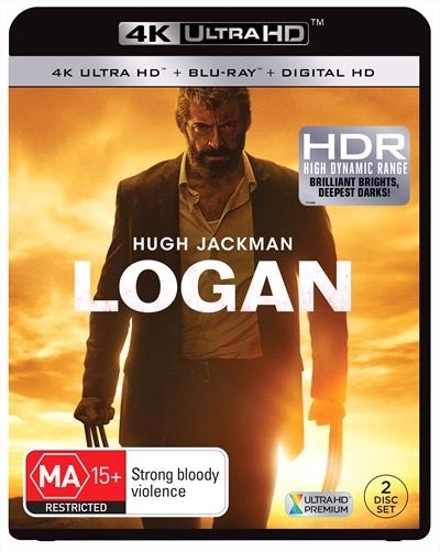 Logan on Blu-ray, UHD Blu-ray