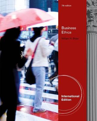 Business Ethics by William H Shaw image