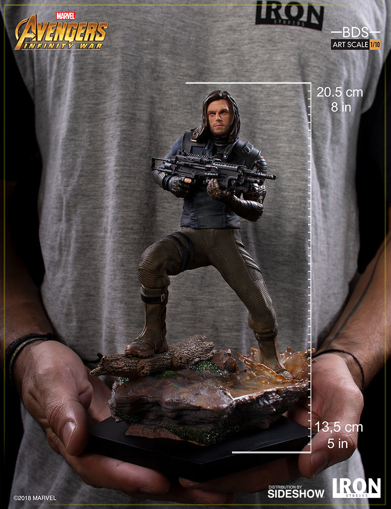 Avengers: Infinity War - 1/10 Winter Soldier - Battle Diorama Statue image