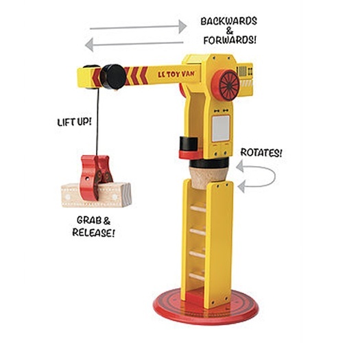 Le Toy Van: The Big Wooden Crane image