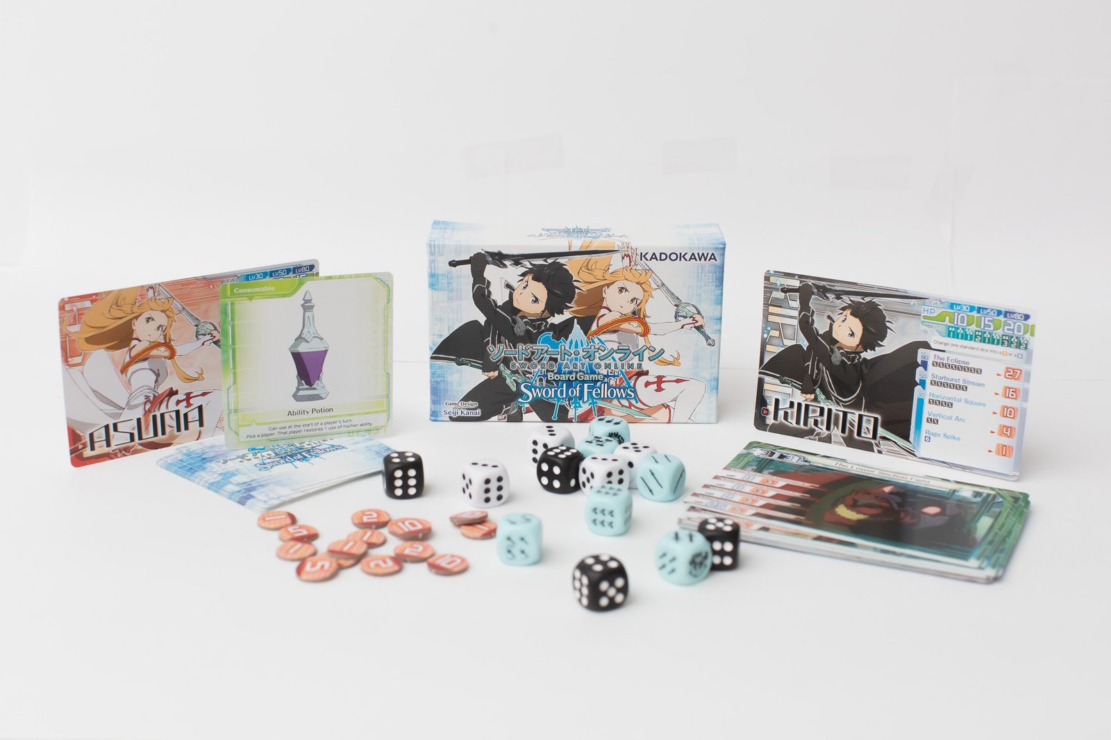 Sword Art Online Sword of Fellows Board Game at Mighty Ape NZ