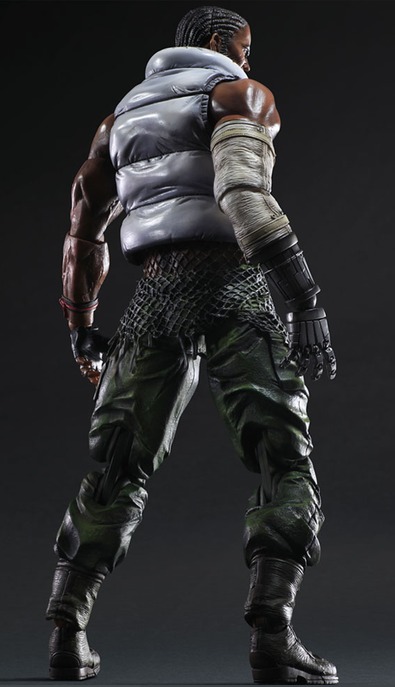 Final Fantasy VII Advent Children: Barret Wallace - Play Arts Kai Figure