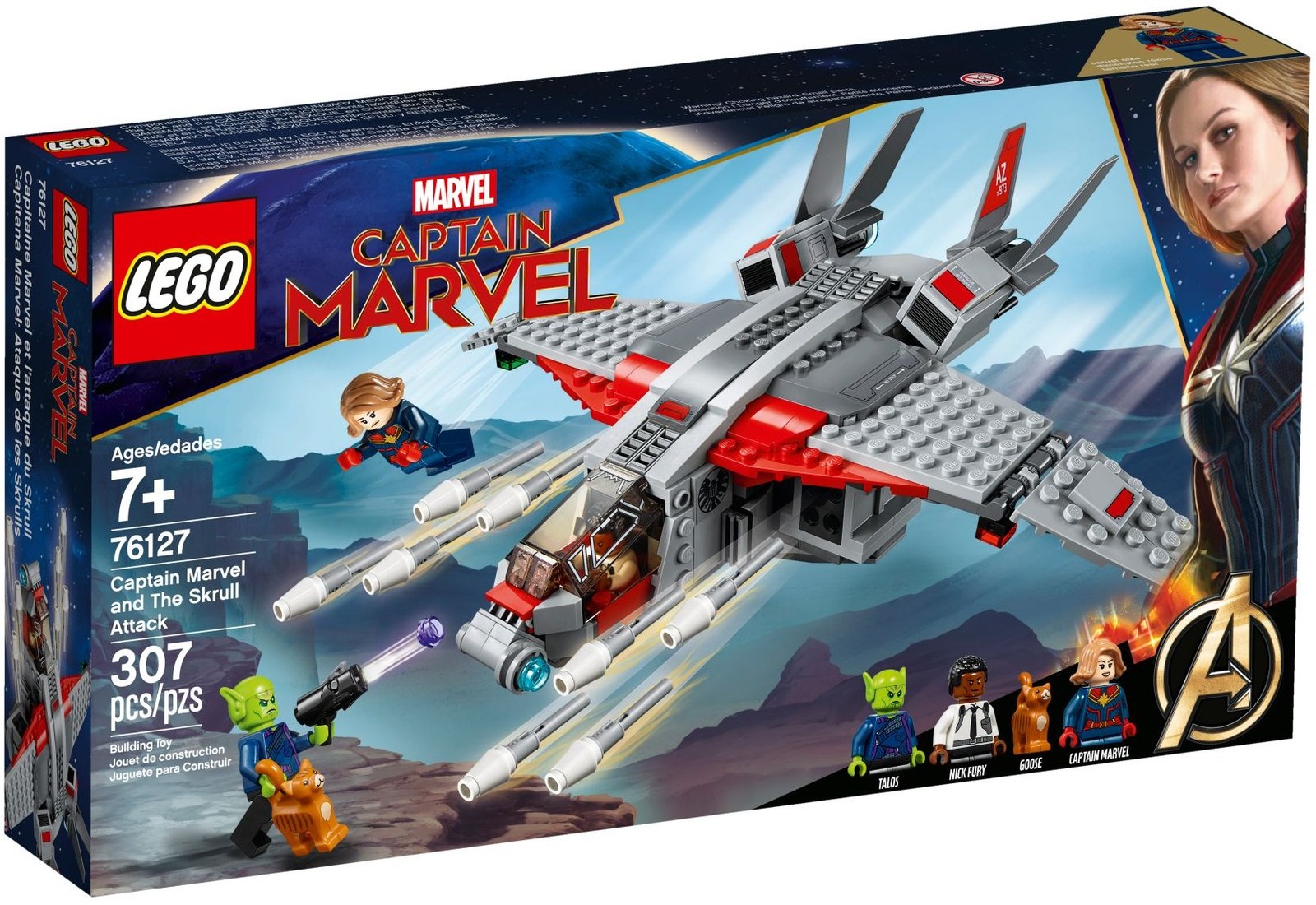 LEGO Super Heroes - Captain Marvel & The Skrull Attack (76127) image