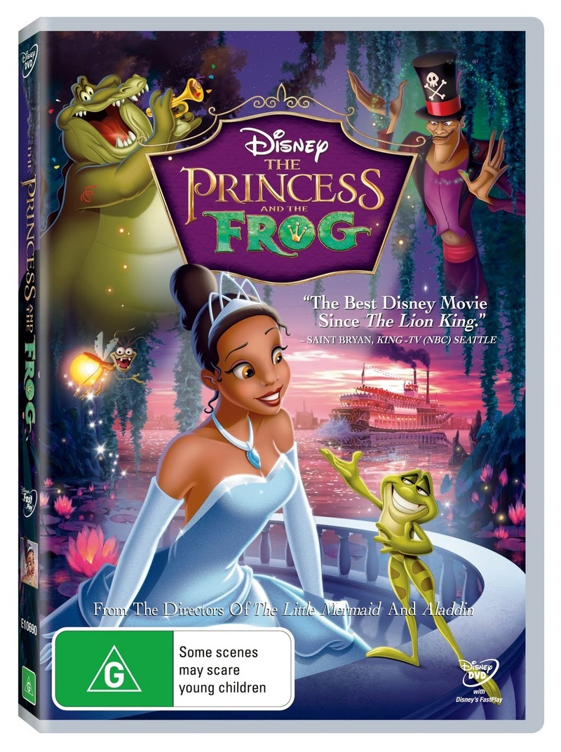 The Princess and the Frog on DVD image