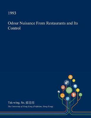 Odour Nuisance from Restaurants and Its Control image