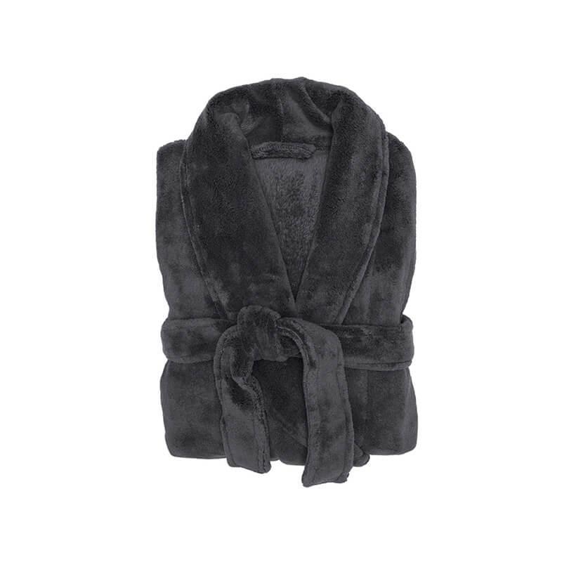 Bambury Charcoal Microplush Robe (Large/Extra Large) image