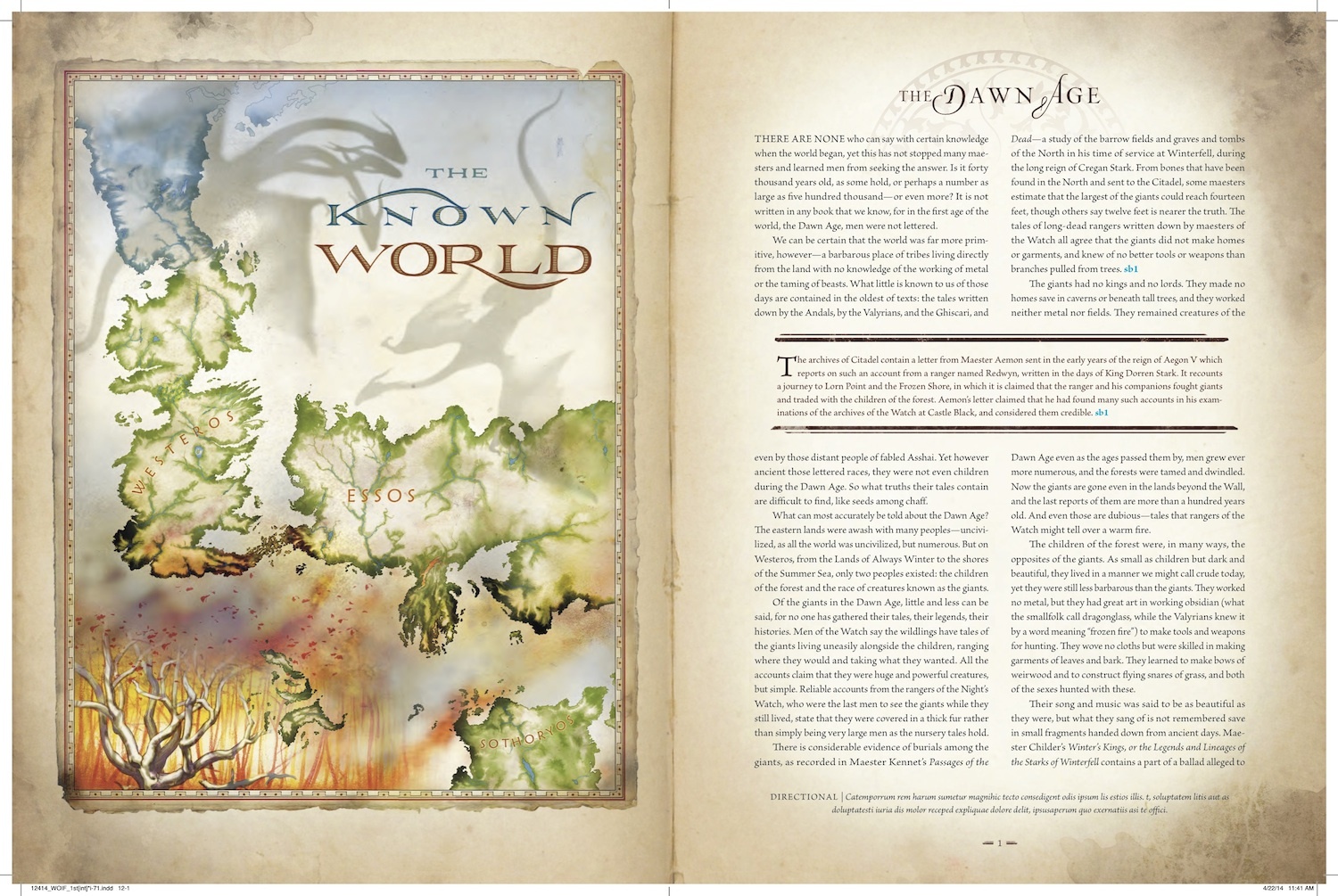 The World of Ice and Fire: The Untold History of the World of A Game of Thrones by George R.R. Martin image