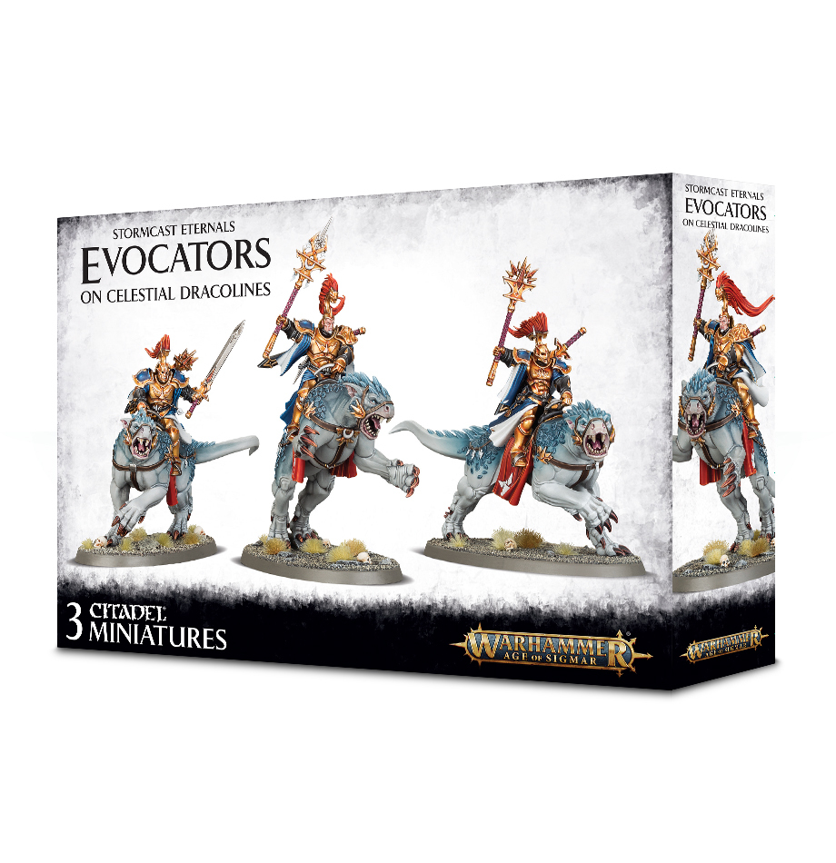 Warhammer Age of Sigmar: Stormcast Eternals - Evocators on Celestial Dracolines