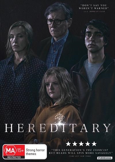Hereditary on DVD image