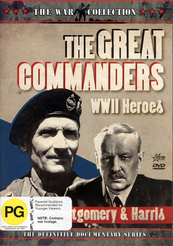 War Collection, The - The Great Commanders: WWII Heroes - Montgomery And Harris on DVD image