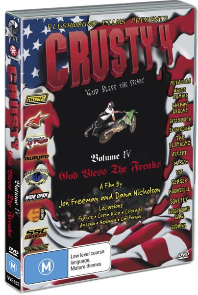 Crusty Demons: Volume 4 - God Bless The Freaks on DVD image