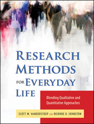 Research Methods for Everyday Life by Scott W VanderStoep image