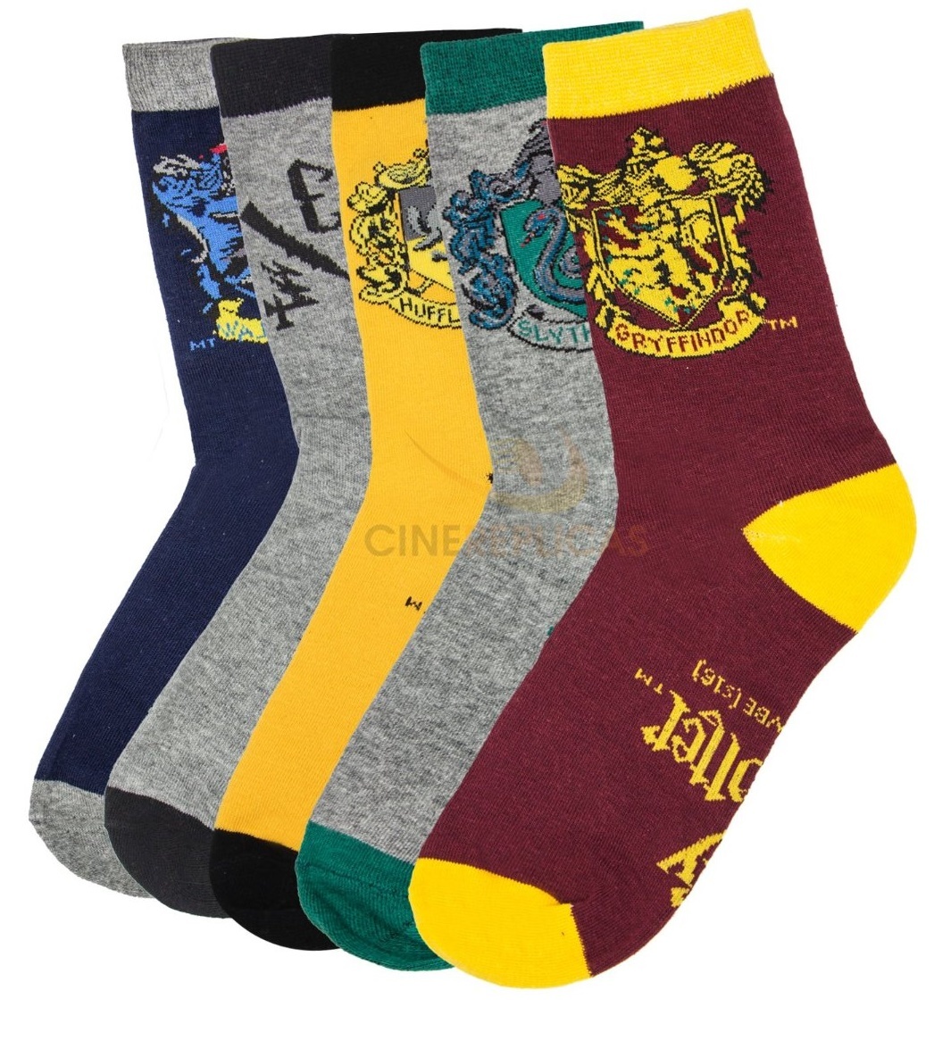 Harry Potter Socks 5Pack Men's at Mighty Ape NZ
