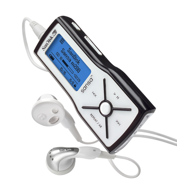 SanDisk Sansa M200 MP3 Player 2GB image