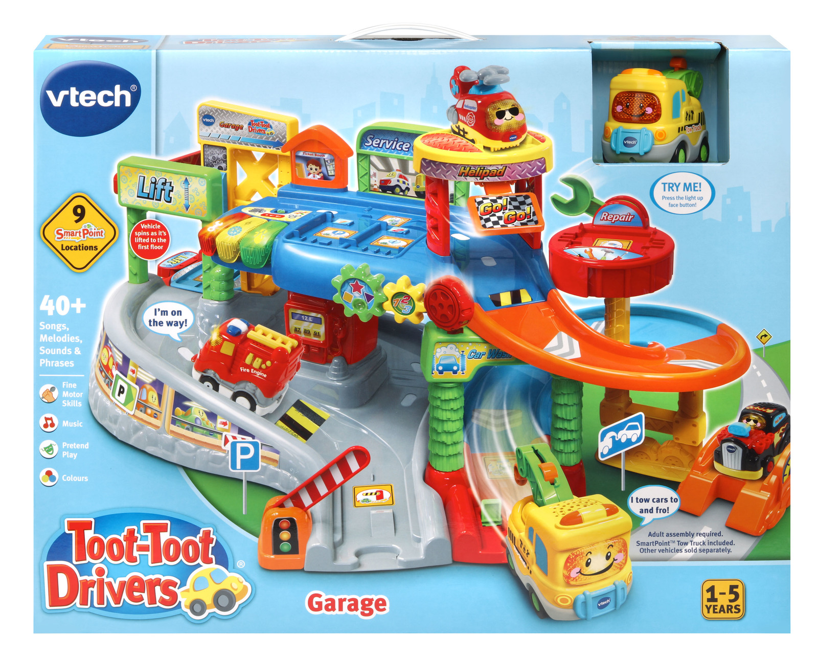 Vtech: Toot-toot Drivers Garage - SmartPoint Playset image