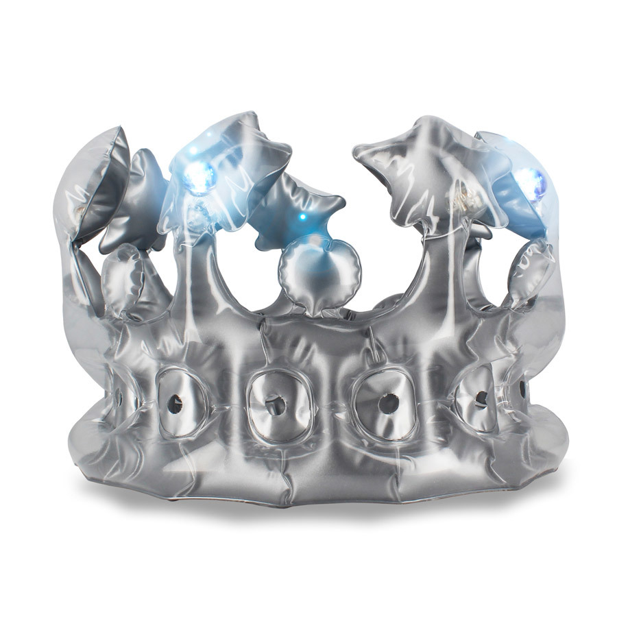NPW Gifts: Inflatable Light Up Crown | at Mighty Ape NZ
