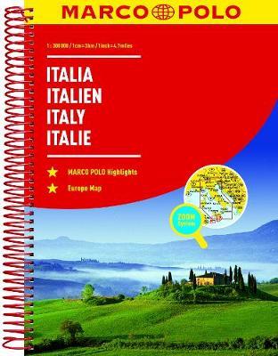 Italy Marco Polo Road Atlas by Marco Polo image