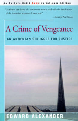 A Crime of Vengeance by Edward Alexander image