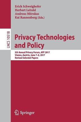 Privacy Technologies and Policy image