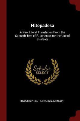 Hitopadesa by Frederic Pincott image