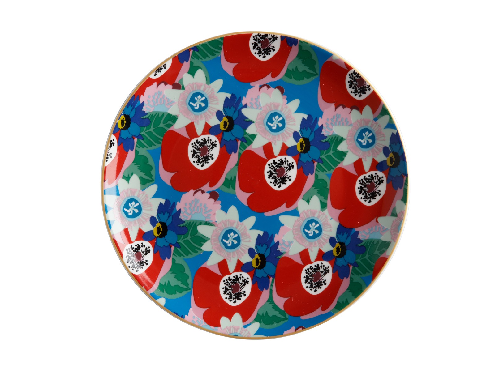 Maxwell & Williams Teas & C's Glastonbury Plate Passion Vine Blue