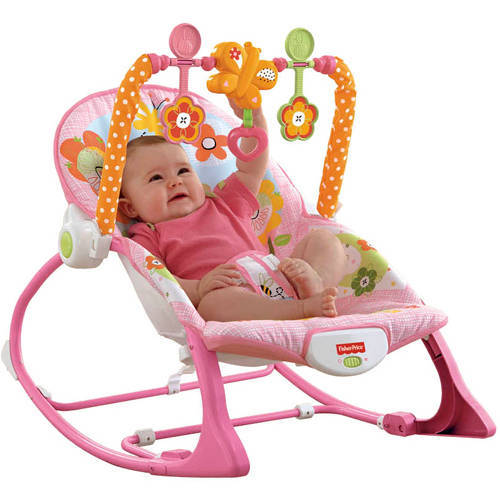 Fisher Price Infant-to-Toddler Pink Rocker