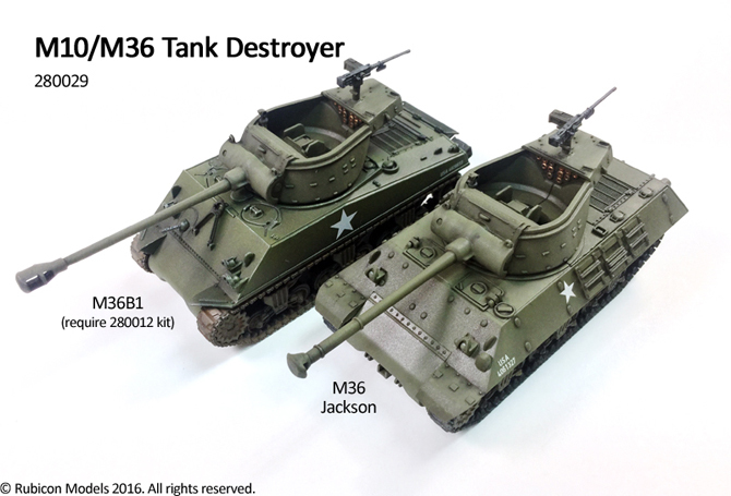 Rubicon 1/56 M10 / M36 Tank Destroyer image