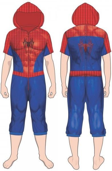 Marvel: Spider-Man Cropped - Union Suit image