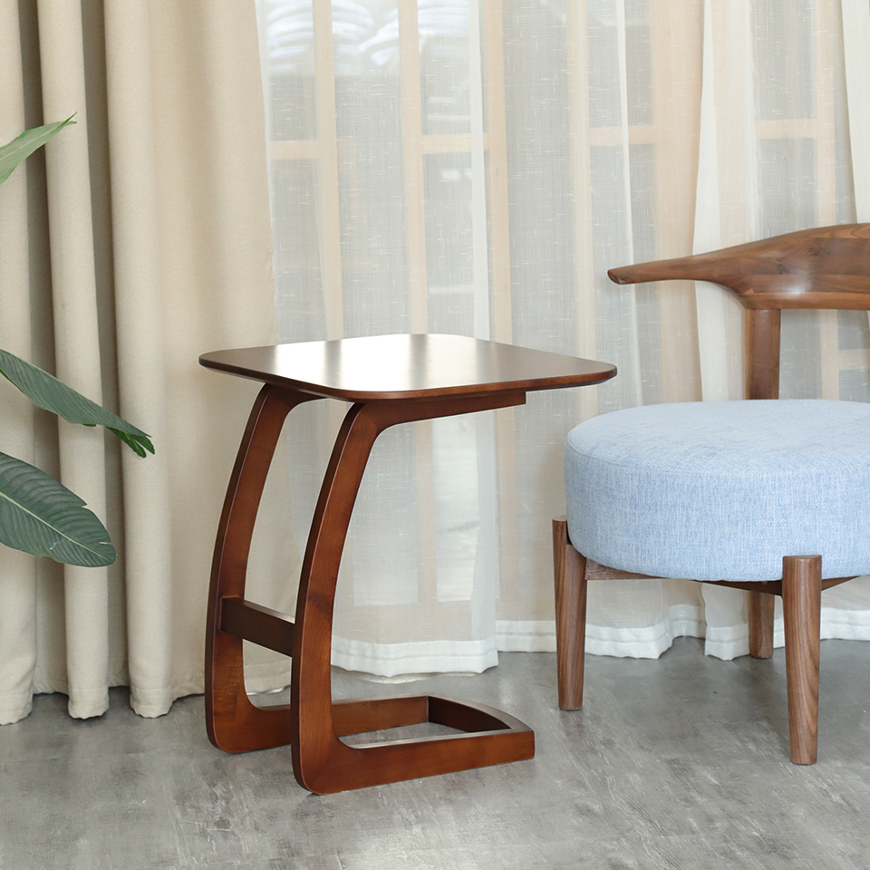 Buy Jensen Walnut Solid Hardwood Side Table at Mighty Ape NZ