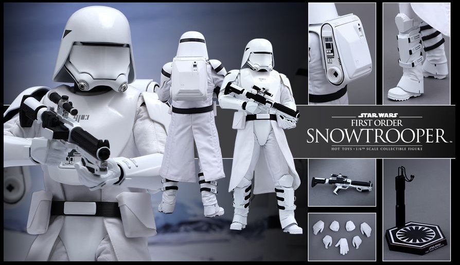 Star Wars: The Force Awakens - 12" First Order Snowtrooper Figure image