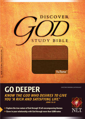 Discover God Study Bible-NLT image