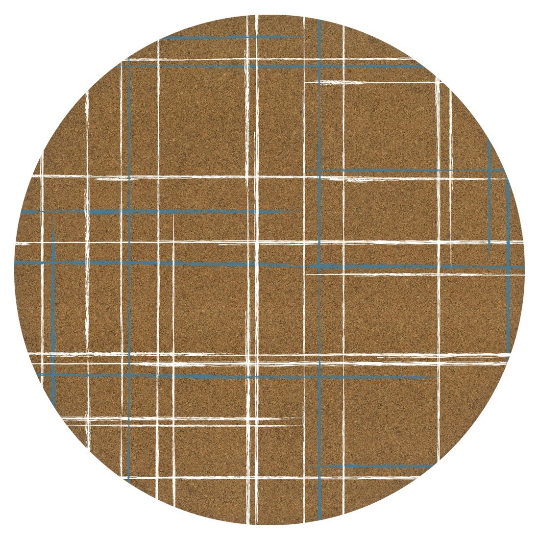 Cork Placemats - Grid (Set/4)