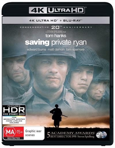 Saving Private Ryan on UHD Blu-ray