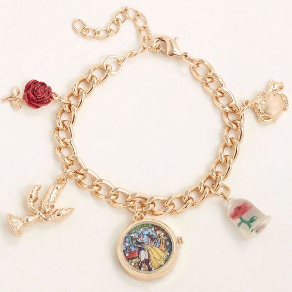 Beauty & the Beast - Watch Charm Bracelet image