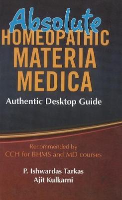 Absolute Homoeopathic Materia Medica by P. Ishwardas Tarkas image