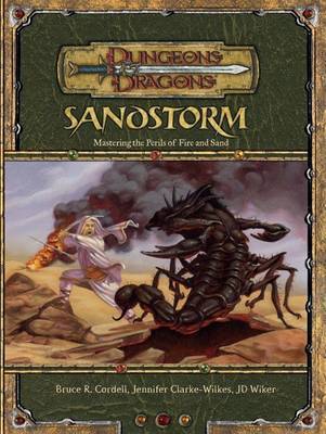 Sandstorm: An Environment Series Supplement Dungeons and Dragons by Bruce Cordell image