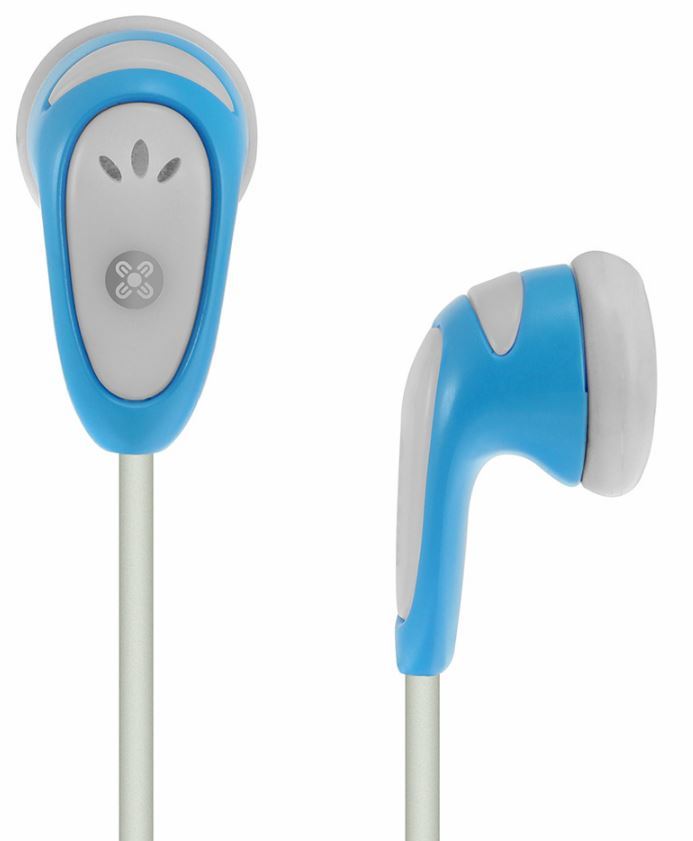 Moki Volume Limited Earphones for Kids - Blue