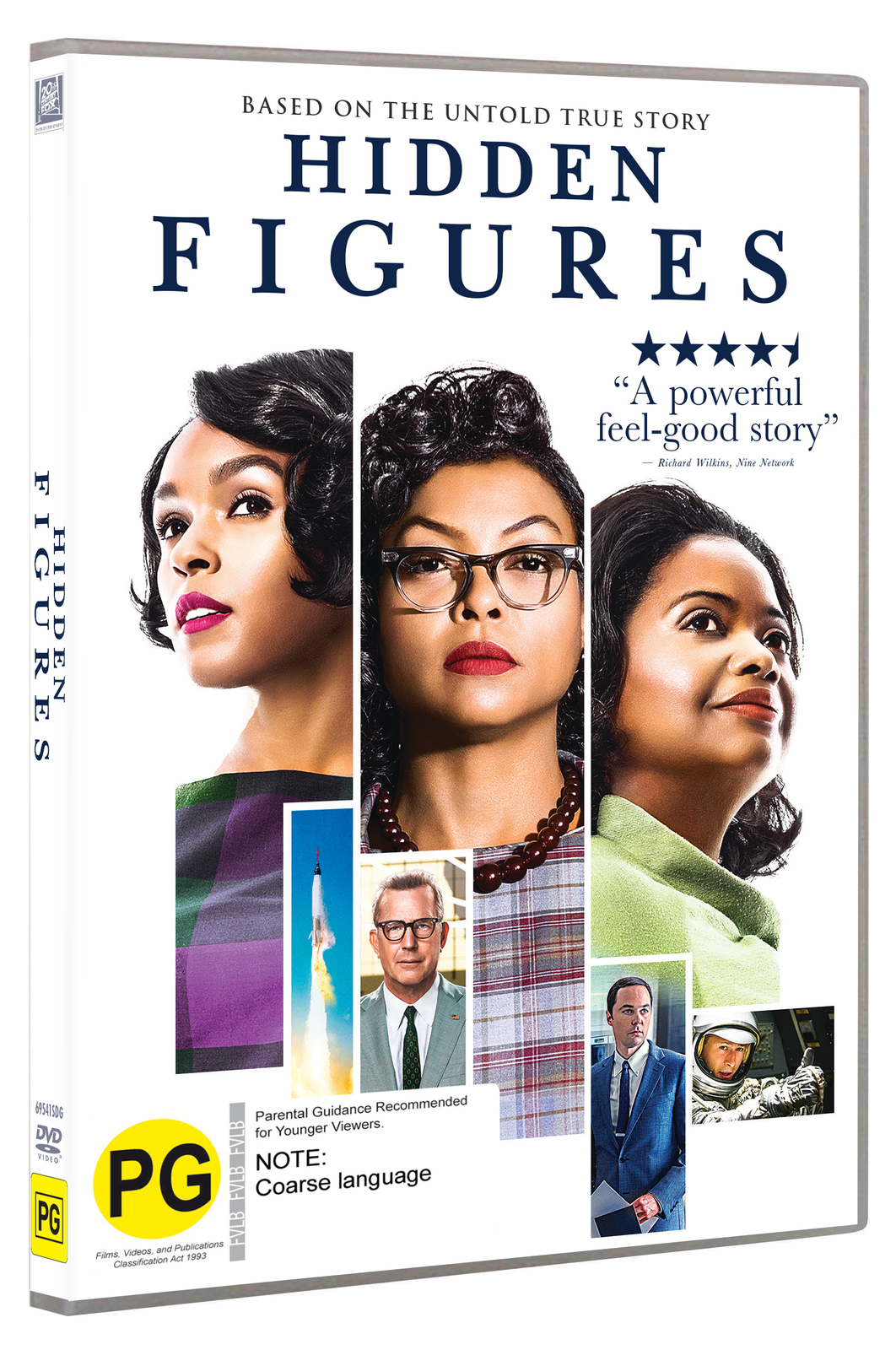 Hidden Figures on DVD image