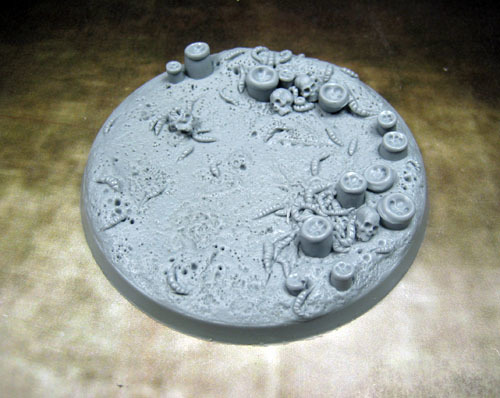 Secret Weapon Beveled Edge Base: 60mm Creeping Infection 02 (1) image