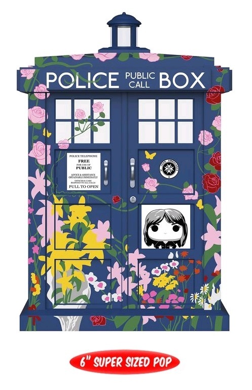 Doctor Who - Tardis (Floral) 6" Pop! Vinyl Figure image