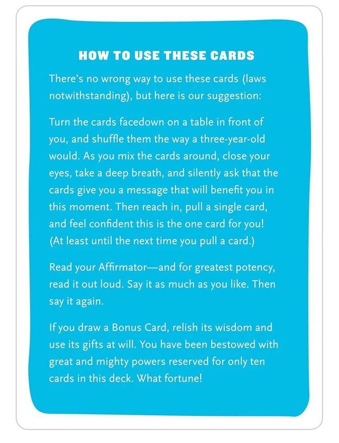 Affirmators - Self Help Cards image