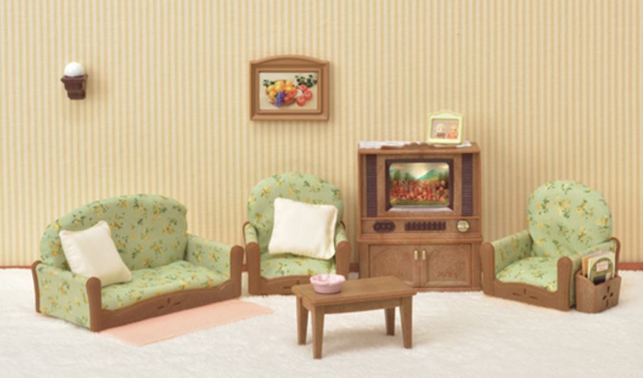 Sylvanian Families: Living Room & TV Set image