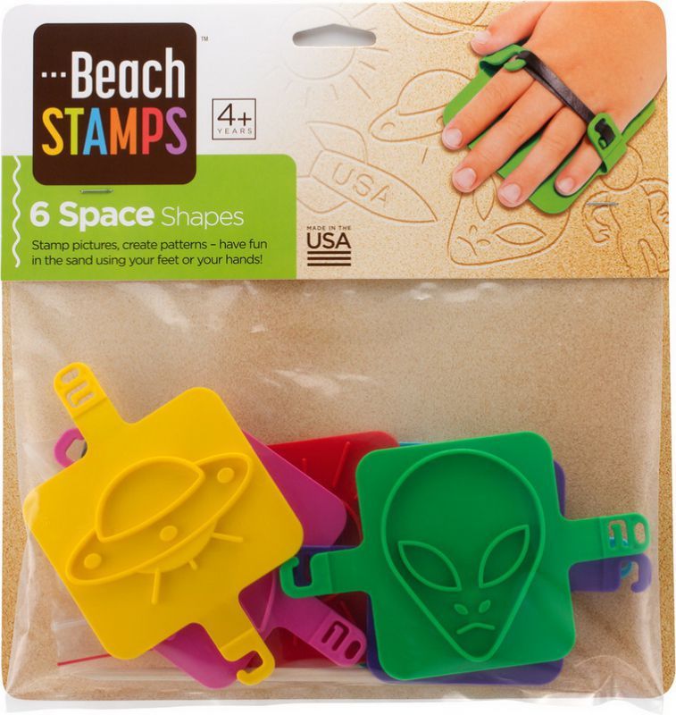 Beach Stamps - Space Shapes