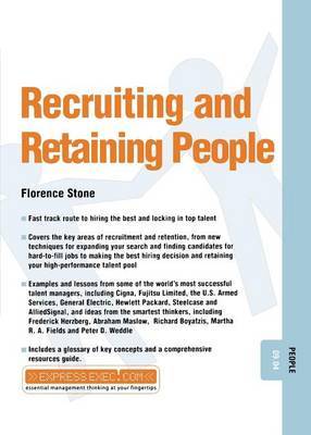 Recruiting and Retaining People by Florence M Stone image