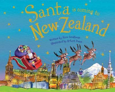 Santa is Coming to New Zealand by Steve Smallman image