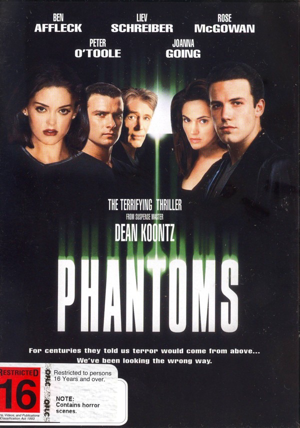 Phantoms on DVD image