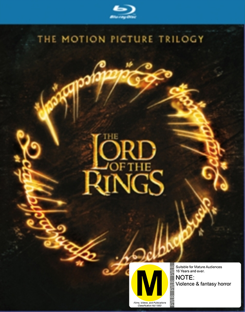 The Lord Of The Rings Trilogy Boxset (6 Disc Set) on Blu-ray