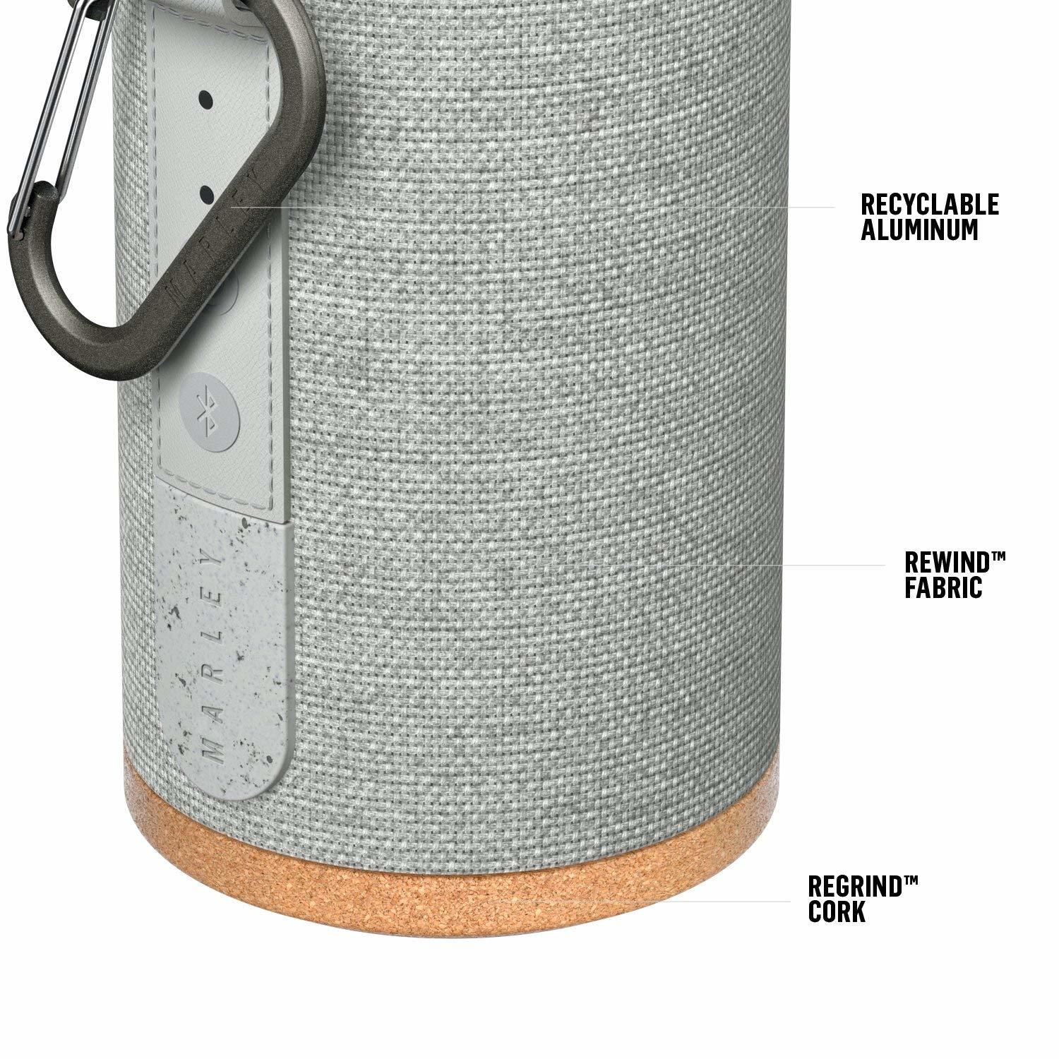 Marley: No Bounds Sport Bluetooth Speaker - Grey