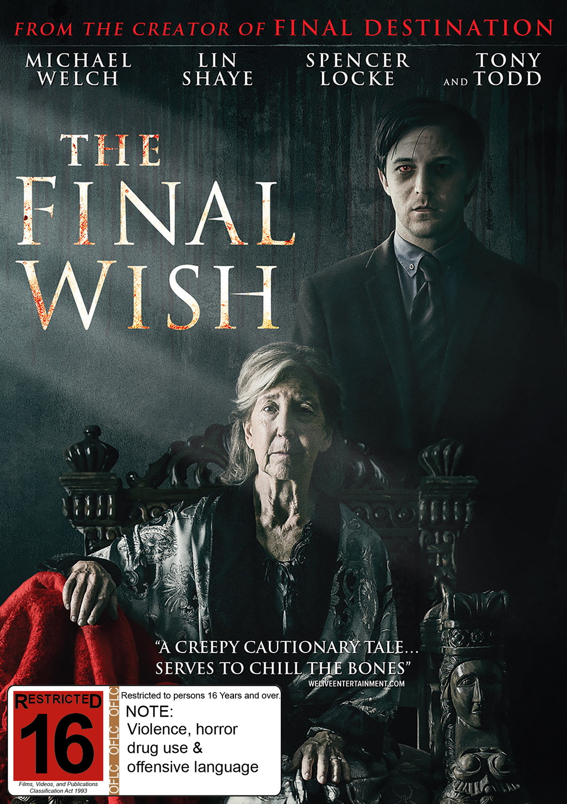 The Final Wish on DVD image